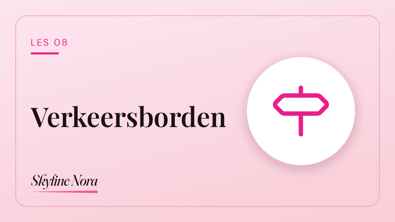 Verkeersborden voor beginners